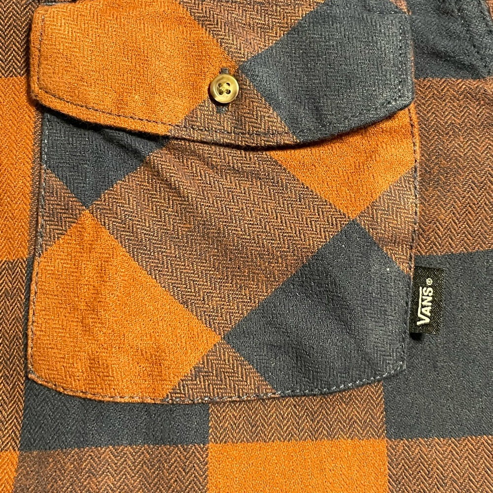 Vans Mens Buffalo Plaid Shirt - Picture 7 of 7